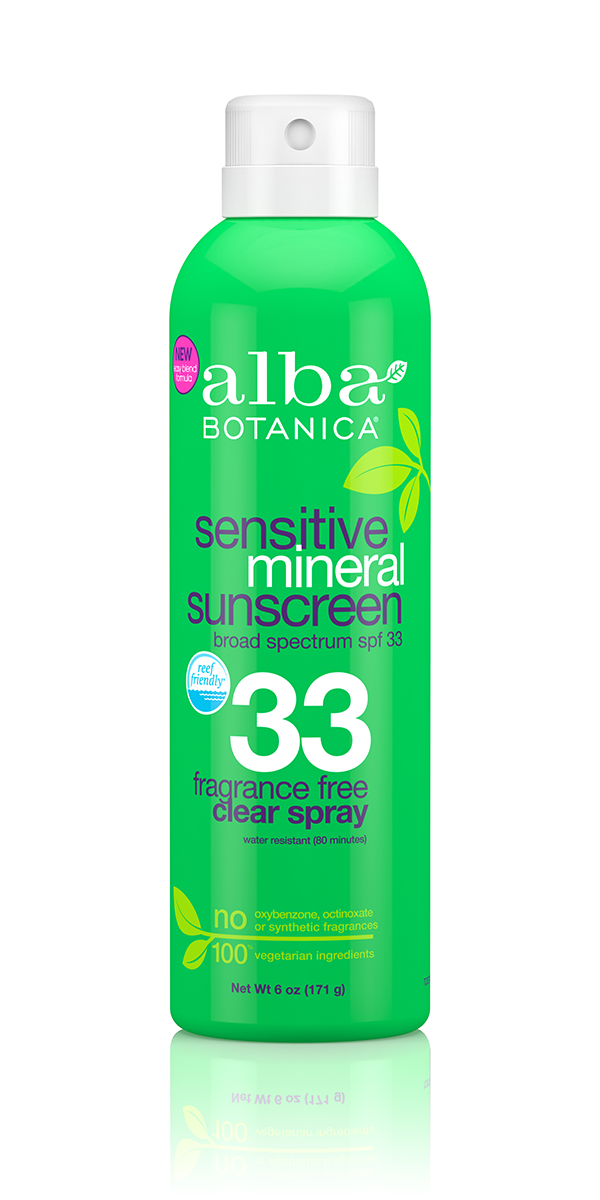 sensitive mineral sunscreen - Alba Botanica